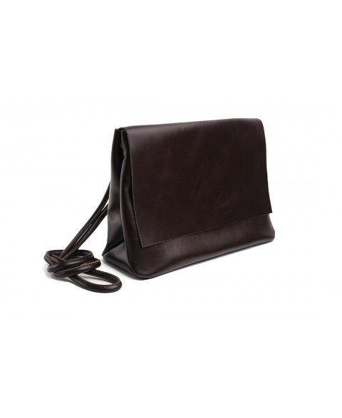 Chocolate Brown Leather Bag